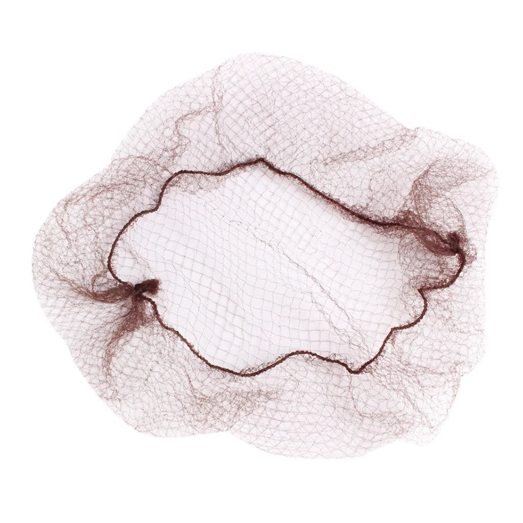 14Pcs Invisible Hair Net 50Cm Clearance!  Black Hair Hairnets Girls Net 14Pcs Lines Elastic Soft for Women Nylon Hair Care, Coffee Hair Care Clearance Sale, One Size