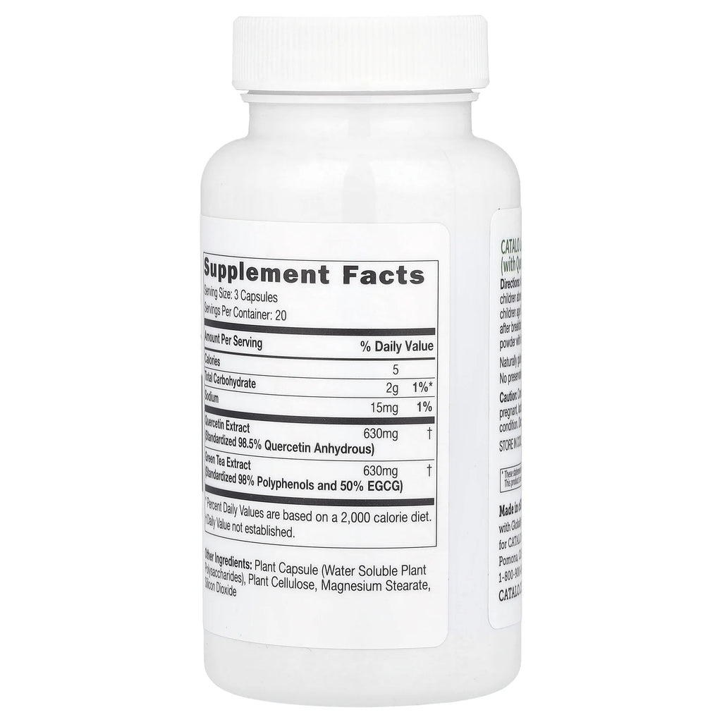 Defense Lung Formula with Quercetin & Green Tea Extract, 60 Vegetarian Capsules