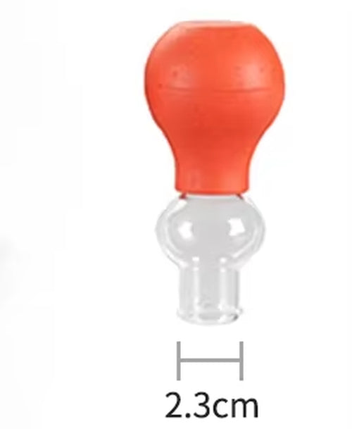 Zhongyan Taihe Brand Rubber Head Glass Vacuum Cupping Massage Health and Beauty Jar Cupping