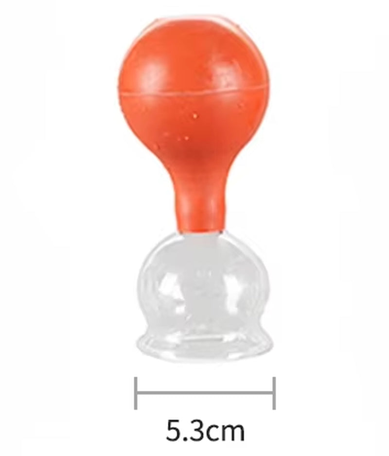 Zhongyan Taihe Brand Rubber Head Glass Vacuum Cupping Massage Health and Beauty Jar Cupping