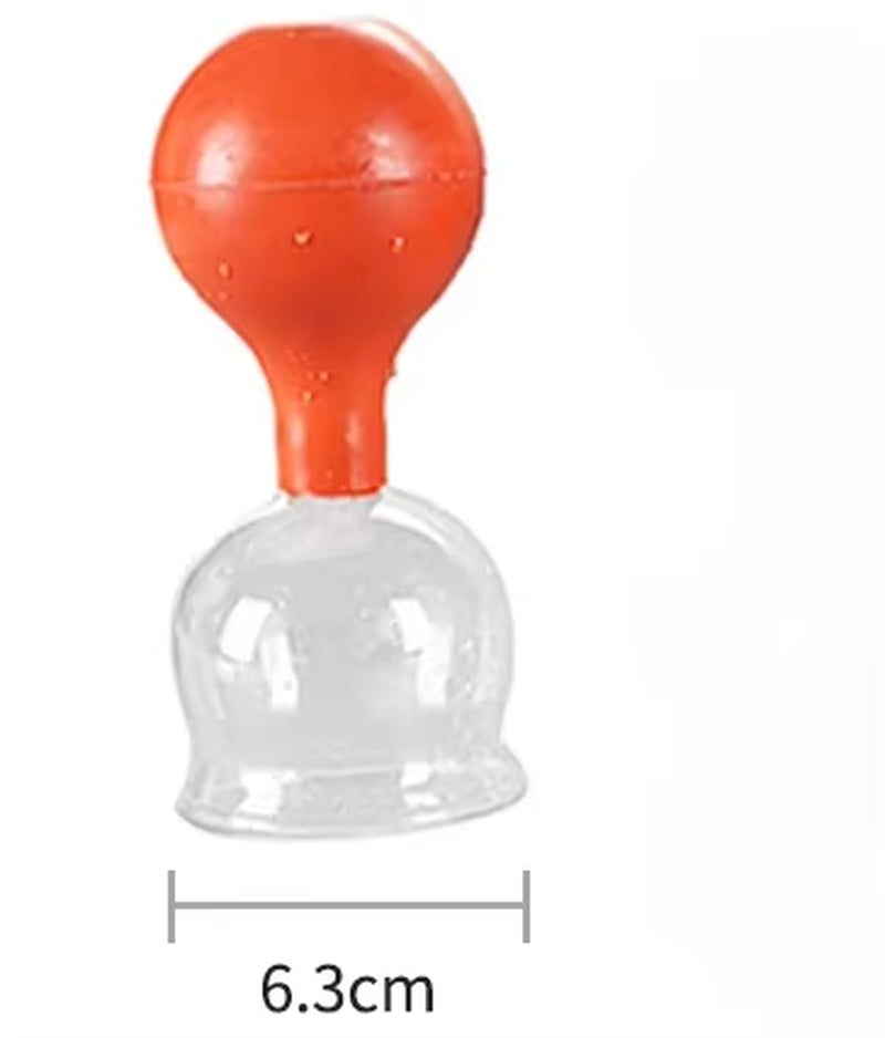 Zhongyan Taihe Brand Rubber Head Glass Vacuum Cupping Massage Health and Beauty Jar Cupping