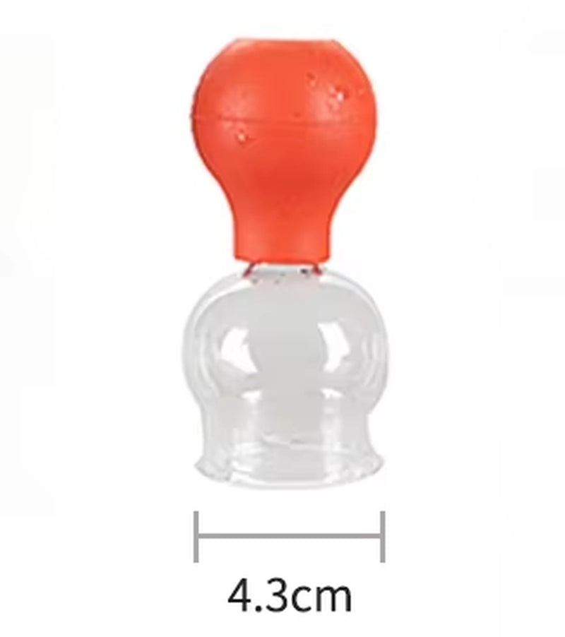 Zhongyan Taihe Brand Rubber Head Glass Vacuum Cupping Massage Health and Beauty Jar Cupping